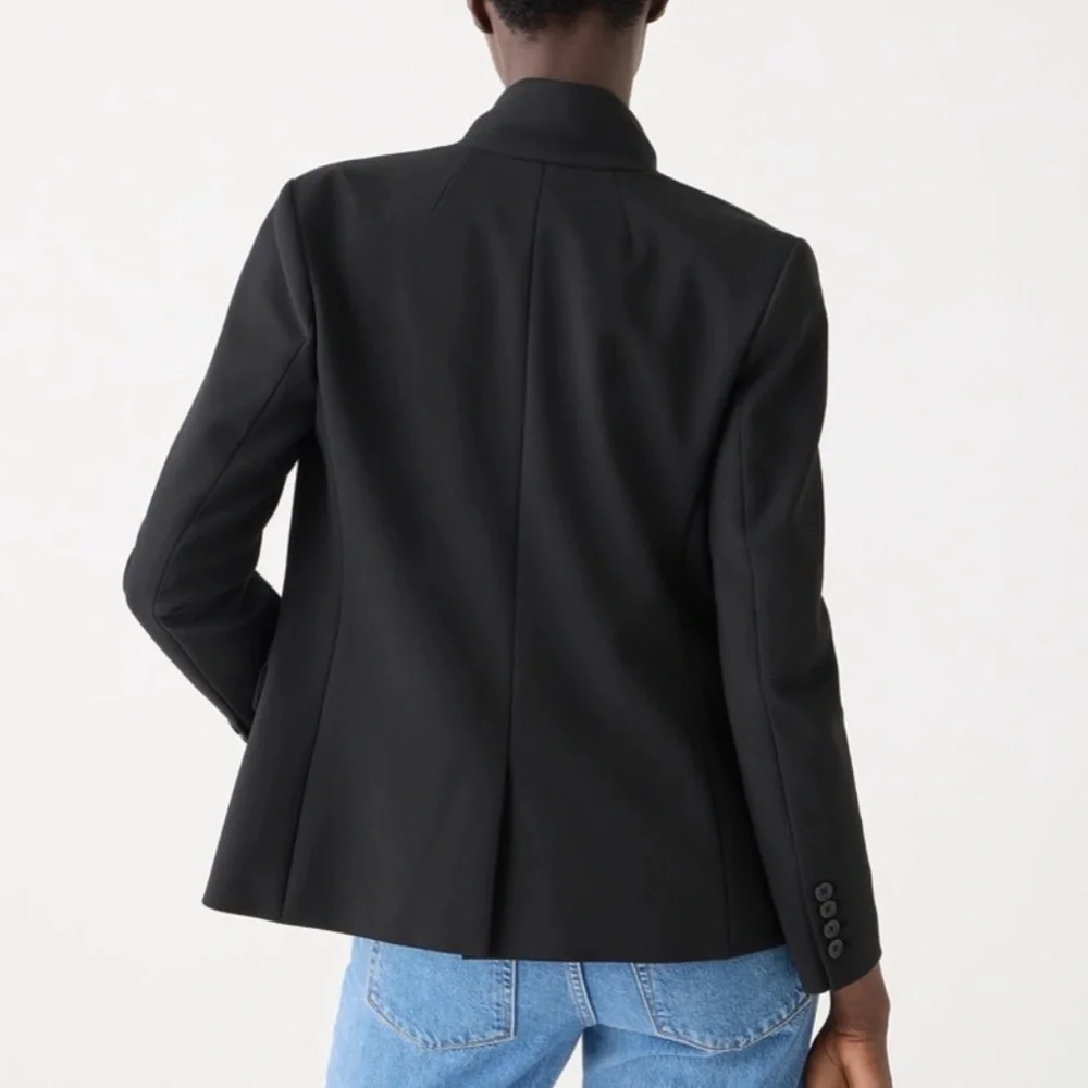 J. Crew Regent Blazer Four Season Stretch Size 2 Black